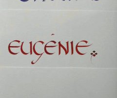 calligraphie de prénoms